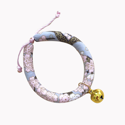 Japanese Style Cat Collar – Adjustable Breakaway Collar for Cats