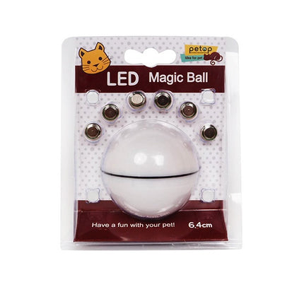 LED Laser Electronic Cat Toy Ball – Rolling Interactive Pet Toy