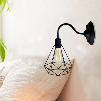 Modern Industrial Wall Light – Vintage Black Indoor Lamp Fitting
