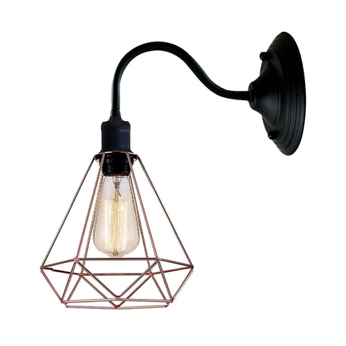 Modern Industrial Wall Light – Vintage Black Indoor Lamp Fitting