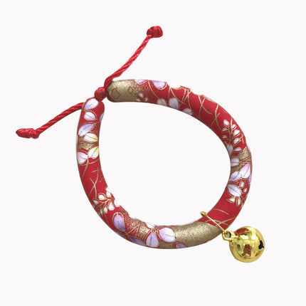 Japanese Style Cat Collar – Adjustable Breakaway Collar for Cats