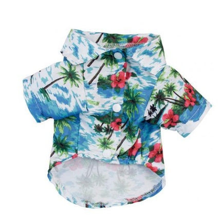 Summer Fashion Dog Clothes – Colorful Printed Shirts for Small Pets