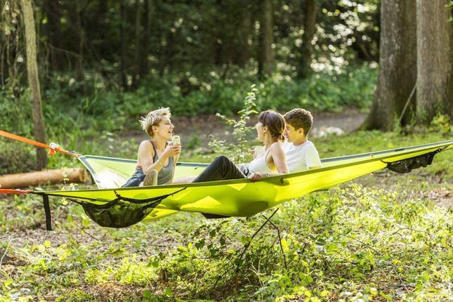 3-Point Multi-Person Hammock – Portable Triangle Hanging Tent