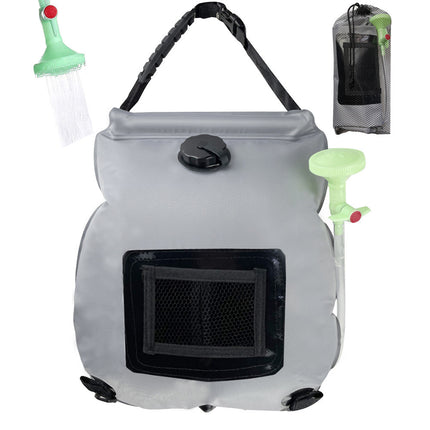 Outdoor Solar Bath Bag – 20L Portable Camping Water Storage Shower Bag
