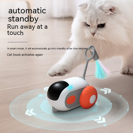 Remote Control Interactive Cat Car Toy – Smart Moving Chase Toy