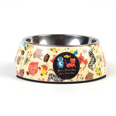 Stainless Steel Cat Bowl – Non-Slip Food or Water Dish for Pets