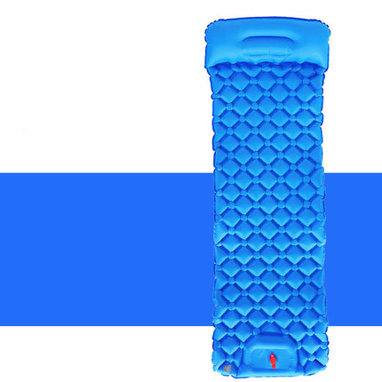 Outdoor Inflatable Sleeping Pad – Press-to-Inflate Camping Mat