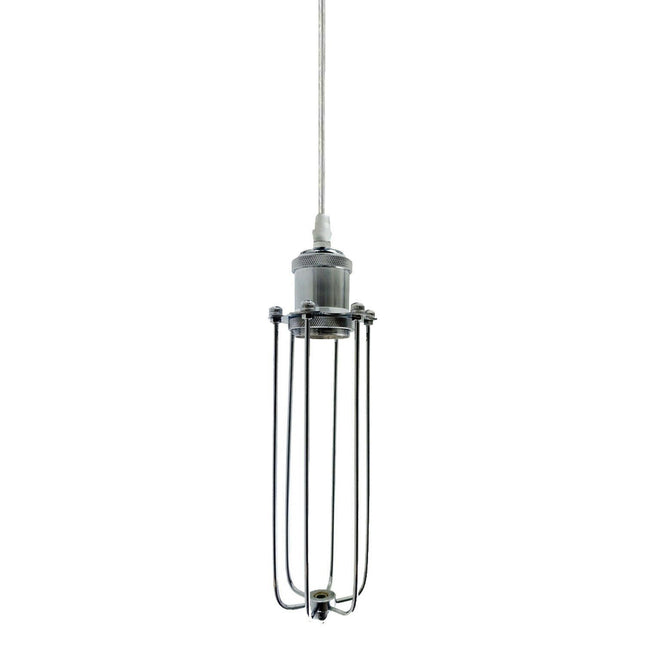 3-Way Cluster Ceiling Pendant Light – E27 Chrome Light Fitting