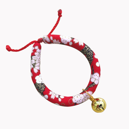 Japanese Style Cat Collar – Adjustable Breakaway Collar for Cats