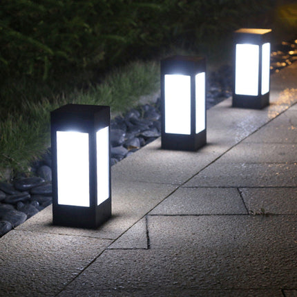 Plug-In Solar Garden Lights – Waterproof Landscape Wall Headlights for Lawn & Driveway