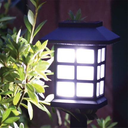 Solar Square Garden Light – Waterproof Outdoor Wall or Pathway LED Lamp