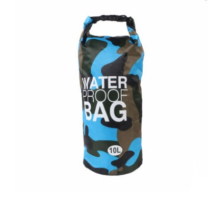 Waterproof Camouflage Bucket Bag – Beach, Drifting & Outdoor Storage Bag
