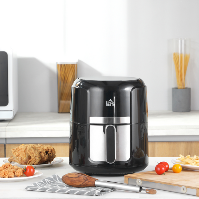 Air Fryer 4L 1300W – Rapid Air Circulation, Timer & Nonstick Basket