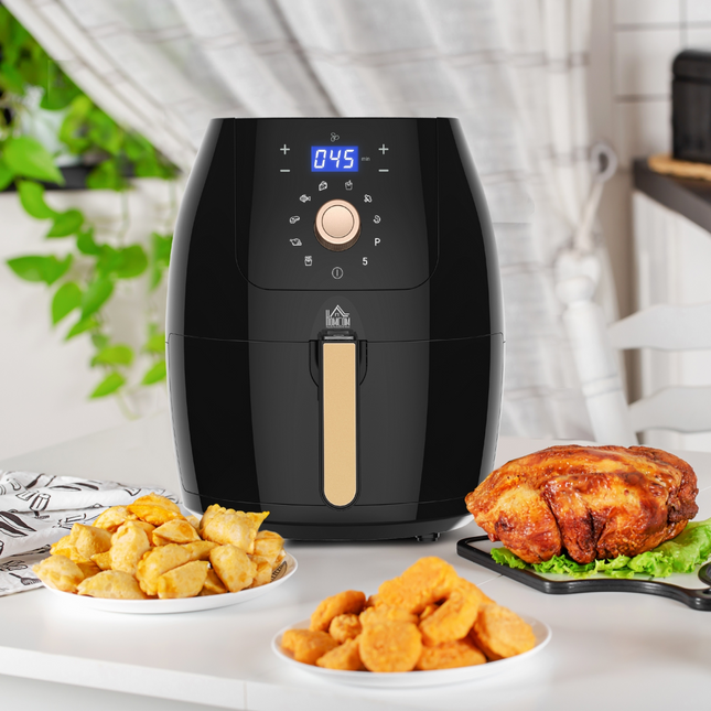 Air Fryer 5.5L 1700W – Digital Display with Adjustable Temperature