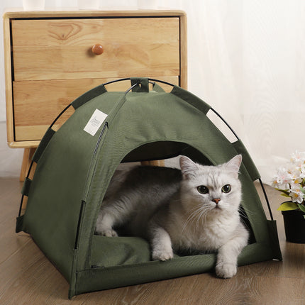 Cat Camping Tent House – Portable Outdoor Pet Shelter