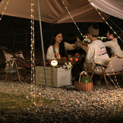 Colorful LED Camping Lantern – Outdoor Atmosphere Light for Tent or Canopy
