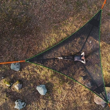 3-Point Multi-Person Hammock – Portable Triangle Hanging Tent