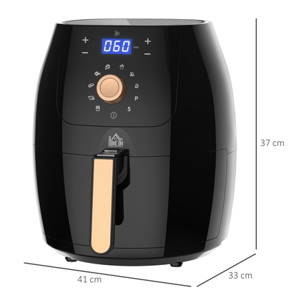 Air Fryer 5.5L 1700W – Digital Display with Adjustable Temperature