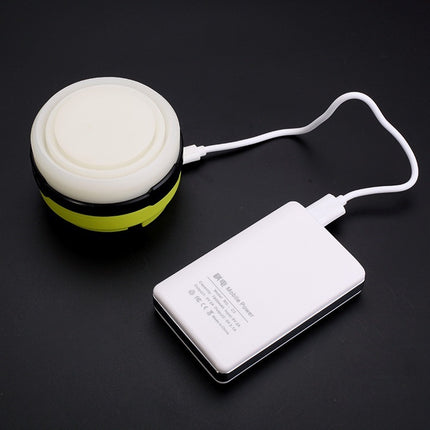 Solar Silicone Camping Lantern – Multifunctional Outdoor LED Light