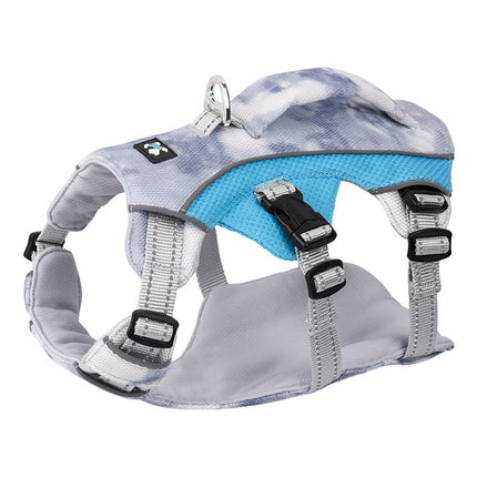 Reflective Dog Cooling Chest Strap – Breathable Summer Harness