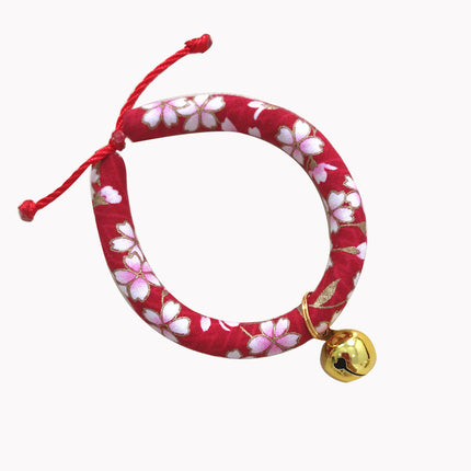 Japanese Style Cat Collar – Adjustable Breakaway Collar for Cats