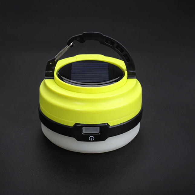 Solar Silicone Camping Lantern – Multifunctional Outdoor LED Light