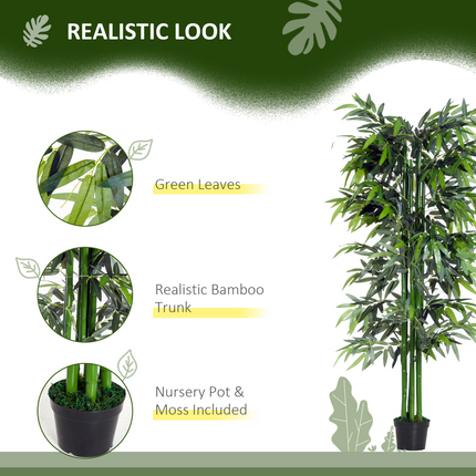 Realistic 1.8m Artificial Bamboo Tree – Low Maintenance Greenery for Any Space