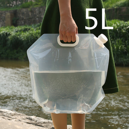 PVC Foldable Water Bags – Portable Outdoor Hiking & Camping Water Container