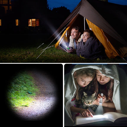 Mini Keychain Light Emergency Night Light Camping Flashlight Portable LED Torch Aluminum KeyringMini LED Keychain Flashlight – Portable Emergency Camping Light – Aluminum Torch