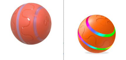 Smart Interactive Dog Ball – Automatic Rotating Toy with Remote Control