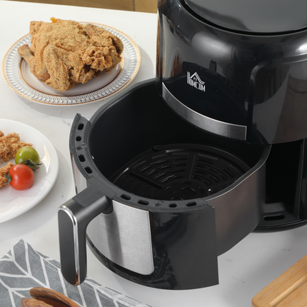 Air Fryer 4L 1300W – Rapid Air Circulation, Timer & Nonstick Basket