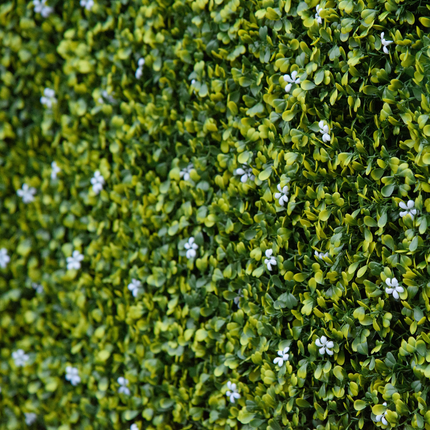 12PCS Artificial Boxwood Wall Panels 20" x 20" Grass Screen Milan Grass