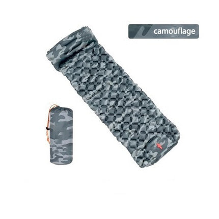 Outdoor Inflatable Sleeping Pad – Press-to-Inflate Camping Mat