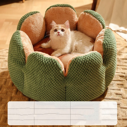 Soft and Warm Cat Bed – Plush Indoor Pet Nest for Cats