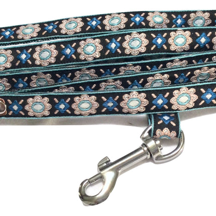 Blue Elegance Designer Dog Collar – Stylish, Durable, and Comfortable for All Breeds
