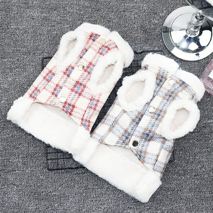 Winter Dog Cotton Coat – Thick, Warm Jacket for Small & Medium Pets