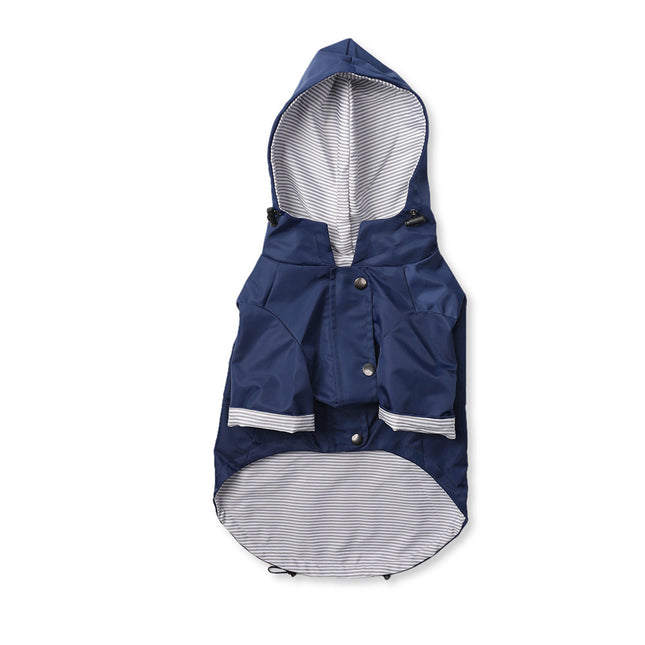 Windproof Padded Dog Raincoat