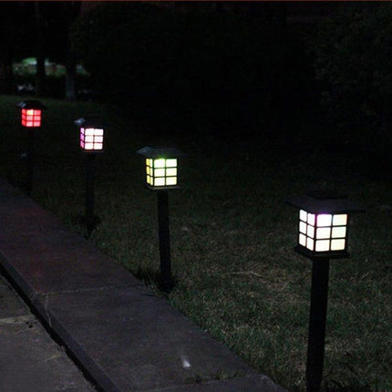 Solar Square Garden Light – Waterproof Outdoor Wall or Pathway LED Lamp