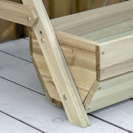 3 Tier Raised Garden Bed Kit for Flower, Vegetable, Herb, 120x68x80cm, Green