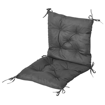Set of 2 Garden Chair Cushions Seat Pad for Outdoor & Indoor Use