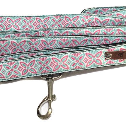 Finnigan Butterfly Dog Collar – Large Designer Adjustable Pet Collar with Pink Pattern