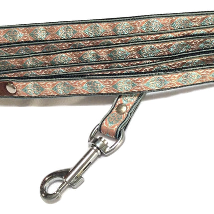 Finnigan Designer Cotton Dog Collar – Stylish Vintage Pattern for Trendy Dogs
