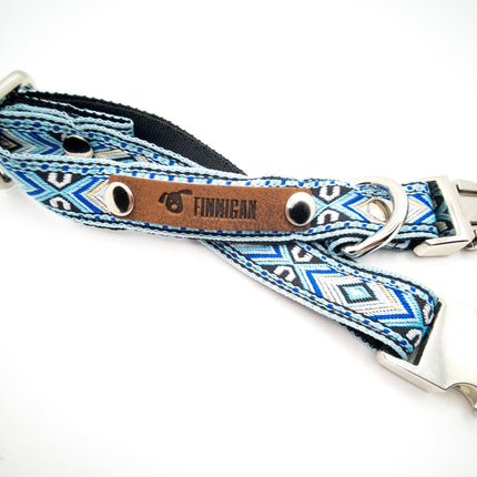 Cotton Paws Custom Engraved Dog Collar – Handmade Personalised Pet Collar