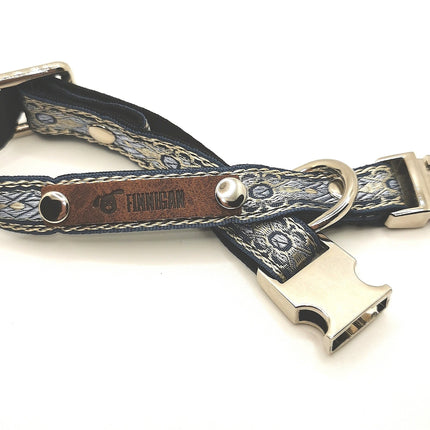 Engraved Cotton Dog Collar – Ideal for Small Breed Dogs