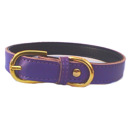 Chelsea Plain Dog Collars – 4 Sizes (8–16") – Adjustable Everyday Collar
