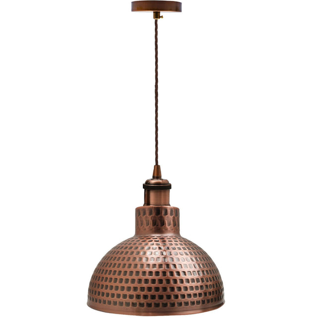 Modern Pendant Ceiling Light – Metal Lampshade – Industrial Style