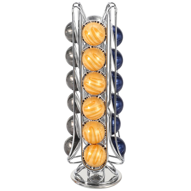 VINSANI CHROME 24 COFFEE POD STAND