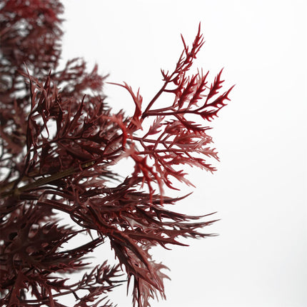 Vibrant 120cm Red Aralia Tree – UV Resistant for Stunning Outdoor Elegance!
