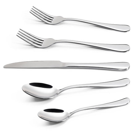 Vinsani 20-Piece Stainless Steel Cutlery Set – Forks, Knives, Spoons
