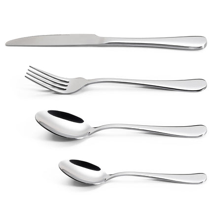 Vinsani 24-Piece Stainless Steel Cutlery Set – Forks, Knives, Spoons